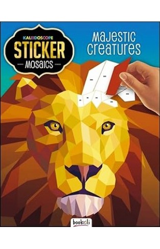 Kaleidoscope Sticker Mosaic: Majestic Creatures